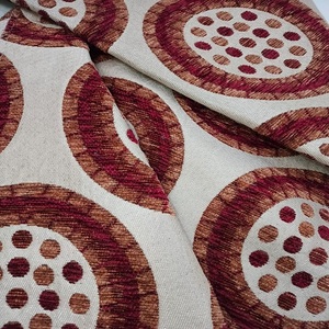 Jacquard teint en fil de chaîne respirant de Style de luxe tissé 100% tissu d'ameublement en polyester confortable et durable pour canapé - Product Image 2