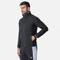 Chaqueta Cortavientos de Invierno para Hombre, de Alta Calidad, Diseño Casual Holgado, con Cierre, Impermeable, de Secado Rápido, Tallas Grandes