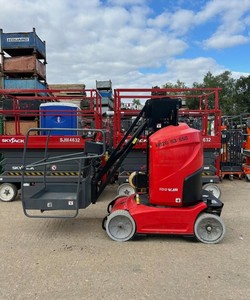 Nueva Plataforma Elevadora Vertical Manitou 100 VJR de 11 m, Plataforma de Trabajo Aérea Eléctrica, Equipo de Elevación Hidráulico para Construcción y Mantenimiento - Product Image 1