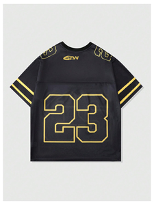 New 2026 American Football Jersey Customizable Team Name/Number Embroidery Short Sleeve Breathable Mesh Football Shirt - Product Image 2