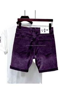 OEM Service 100% Cotton Oversized Breathable <b>Men's</b> Fitness <b>Shorts</b> Streetwear with Vintage Plaid Decoration Customizable Logo - Product Image 4