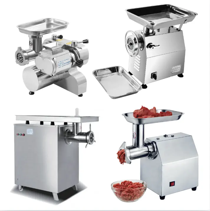 Một thương mại công nghiệp điện thịt lợn Mince thịt Mincer Mài slicers 52 42 22 12 xay keema Mill Chopper Máy chế biến