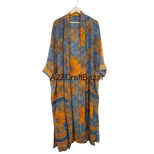 Vestido Largo de Verano para Mujer, Estilo Vintage, Elegante, de Seda, Cuello en V, Cierre con Cordón, Secado Rápido, Transpirable, con Parches Frontales Tejidos - Product Image 1