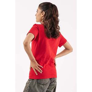 T-shirt rouge pour femme - Product Image 3
