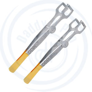 Tasa de fábrica Pinzas de abrazadera de Cottle de calidad estándar alemana Los instrumentos quirúrgicos básicos APROBACIÓN DADDY D CE & ISO - Product Image 1