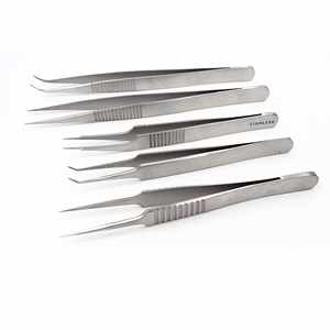 Pinzas Microquirúrgicas, Tijeras Microvasculares, Portaagujas de Acero Inoxidable, Instrumentos Quirúrgicos de Clase II con Certificación CE, Astrin - Product Image 3