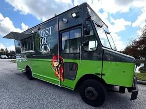 Camión de Comida Motorizado en Venta, Barato, Totalmente Equipado, Carrito de Venta de Dulces, Papas Fritas y Bocadillos, Estilo Retro - Product Image 1