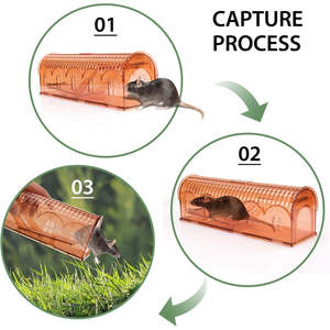 Grande 10 pollici Mouse Repeller 2-Pack Indoor Killer Mouse trappola con disegno animale fattoria e uso cucina per le stagioni autunnali estive - Product Image 3