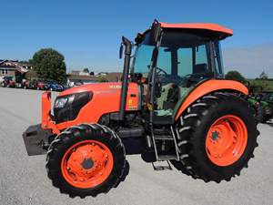 Tracteur agricole à roues Kubota M7060 4WD Équipement agricole durable avec moteur puissant Prix abordable Prêt pour une livraison rapide - Product Image 6