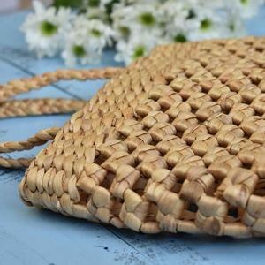 Bolsa de cuentas de jacinto de agua para mujer hecha a mano para vacaciones de verano buen precio al por mayor 2023 - Product Image 5