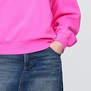 Pull-over confortable pour femme en couleur unie, prix avantageux pour les acheteurs en gros, manches longues, design de logo personnalisé, coupe oversize, 2026 - Product Image 4