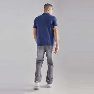 Camiseta Deportiva Personalizada para Hombre, Estilo Vintage, Secado Rápido, para Entrenamiento, Verano, Formal, Golf, Negocios, Oficina, Uniforme, Casual, con Cierre de 1/4 - Product Image 4