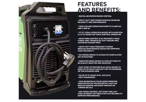 Nouvelle soudeuse à l'arc TIG à impulsions numérique ACDC Everlasst PowerTIG-255EXT pour usage industriel et DIY, 110V/220V double, OEM avec garantie - Product Image 5