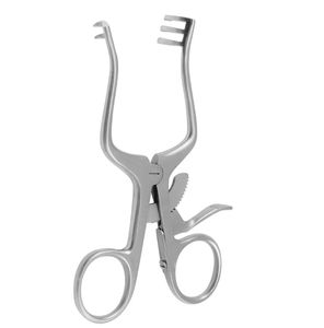 Weitlaner Retractor Herida Gancho Retractores 16 Cm 2x3 Puntas Romas Propagación Quirúrgica Acero Inoxidable - Product Image 6