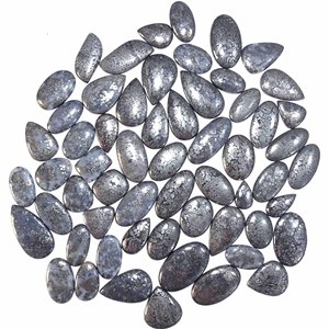 คุณภาพสูงธรรมชาติฟรีขนาด Marcasite พลอยหลวม Cabochon พลอยหลวม Lot สําหรับทําเครื่องประดับบ้านถือตกแต่ง - Product Image 1