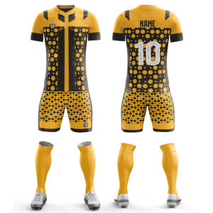 La mejor ropa deportiva de sublimación 100%, diseño personalizable, tu propio conjunto de uniforme de fútbol, Jersey con nombre personalizado, recién llegado, equipo de fútbol - Product Image 4