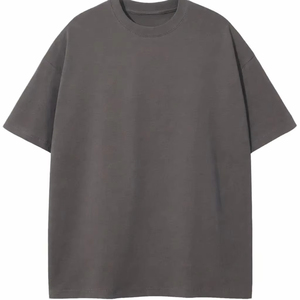 Camiseta Extra Grande 100% Algodón Tejido Transpirable Ecológico de Secado Rápido Manga Corta Cuello Redondo Ropa Casual de Alta Calidad para Hombre - Product Image 2