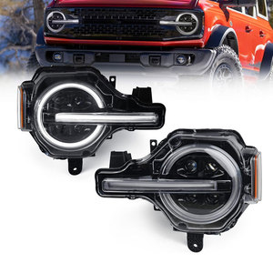 Precio de fábrica, la mejor venta, faros delanteros de coche, faro delantero de lámpara LED para <span class=keywords><strong>Ford</strong></span> <span class=keywords><strong>Bronco</strong></span> 2021- 2023 tipo EE. UU. - Product Image 1