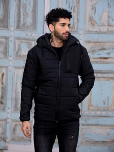 Wholesale Customize Quality Zip Pocket <b>Mens</b> Fashion Winter Outdoor Trend Warm Anti-Cold Loose Cotton <b>Jacket</b> - Product Image 4