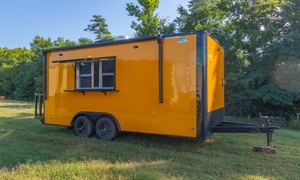 Remorque alimentaire mobile commerciale équipée 8,5x18 à vendre - Product Image 3