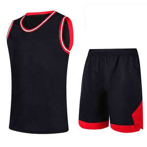 Neu eingetroffen: Herren Basketball-Trikot-Sets, einfarbig, Übergröße, atmungsaktiv, schnelltrocknend, personalisierbar, Sportbekleidung für Erwachsene, Basketball-Trikot - Product Image 1