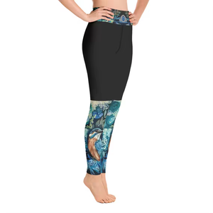 OEM ODM logotipo personalizado Fitness entrenamiento correr sublimación cintura elástica Yoga Leggings 100% poliéster mujeres gimnasio Pantalones - Product Image 1