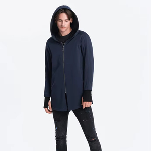Sudadera con Capucha de Invierno de Lujo para Hombre al por Mayor, de Forro Polar y Algodón, con Diseño Térmico Acolchado, Cremallera y Transpirable, Personalizable con Impresión - Product Image 5
