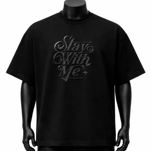 เสื้อยืดโอเวอร์ไซส์ผ้าฝ้ายคุณภาพสูง พิมพ์ลายกราฟิกแบบนูน สไตล์สตรีทแวร์ลำลองสำหรับผู้ชาย ขายส่งแบบ OEM - Product Image 1