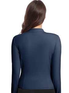 Women Yoga <b>Jacket</b> Breathable Stretch <b>Workout</b> Top Athletic Wear for Gym Running Fitness Training Outfit - Product Image 3