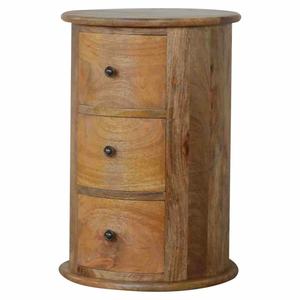 Antique Classic Solid Wooden Large Convertible <b>Bedside</b> <b>Table</b> with Drawers Modern Nightstands for Bedroom Dining Apartment - Product Image 2