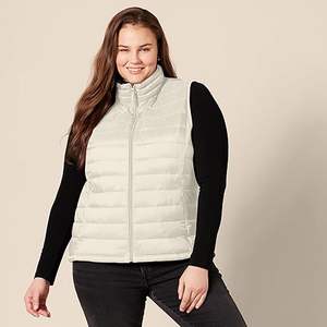 Vente directe d'usine Meilleures ventes Veste d'hiver décontractée pour homme Vêtement d'extérieur de haute qualité Respirant Fermeture éclair personnalisée Col en V Gilet matelassé 100% - Product Image 1