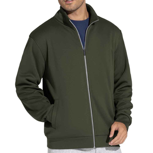 Top Trending Stand Collar a prueba de viento Poliéster Spandex Cremallera frontal Chaqueta transpirable para hombres chaquetas al aire libre - Product Image 2