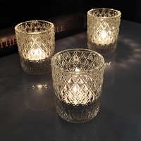Bas Prix Antique Élégant Votive Unique Bougeoir Bonne Qualité À La Main Fantaisie Couleur Émail Bougie Parfumée Pot