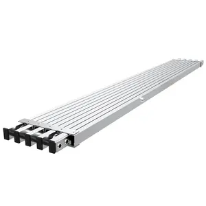 Telescopische Plank Aluminium Verlengplank Aluminium Steigerplank Met Skid-Proof Platform Steiger Ladder Accessoire