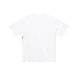 เสื้อยืดผ้าฝ้ายโอเวอร์ไซส์สำหรับผู้ชายผ้าคอตตอนแบบหลวมเปิดไหล่มีโลโก้ออกแบบได้ตามต้องการ - Product Image 5