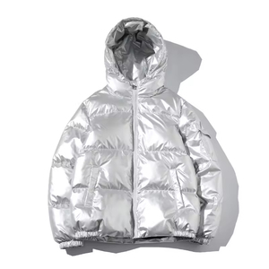 2026 New Custom Your Own Design Wholesale Zip up Shinny Bubble Comfortable <b>Jacket</b> Puffer <b>Jacket</b> Bubble <b>Jacket</b> for Men and <b>Women</b> - Product Image 1
