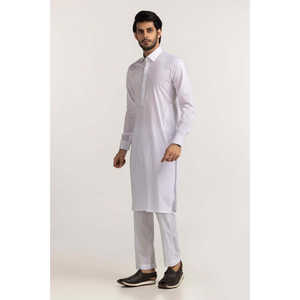 Ensembles de vêtements d'extérieur pour hommes Blue Opus en tissu Lotus non cousu - Product Image 1