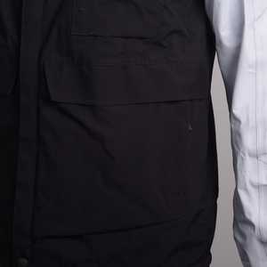 OAAX Coupe-vent à coque souple à revêtement imperméable pour homme Style fitness décontracté avec remplissage en polyester Veste coupe-vent résistante à l'eau - Product Image 4