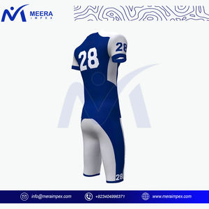 Camisetas de fútbol americano hechas a medida, conjuntos de uniformes sublimados transpirables, equipos impresos, envío de DHL, cobertura mundial personalizada - Product Image 5