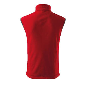 Peay Word industria personalizada al por mayor de alta calidad chaleco polar con cremallera chaleco rojo invierno puffer chaleco - Product Image 2