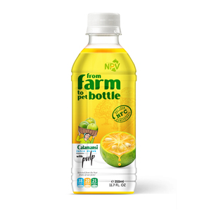 Fournisseur en gros de boisson pétillante à faible teneur en sucre 350ml bouteille PET CALAMANSI JUS DRINK avec le prix de l'entreprise et la meilleure qualité - Product Image 1