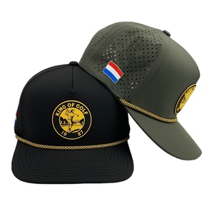 <b>Waterproof</b> Canvas Sports Summer Letter 3D Puff Embroidered Baseball <b>Cap</b> for Unisex - Product Image 1