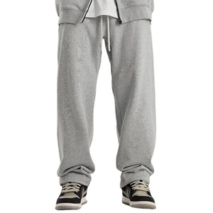<b>Wholesale</b> Custom logo High Quality Fleece <b>Sweatpants</b> Men New Heavyweight Jogger <b>Flare</b> Baggy Sweat Track Pants for Men - Product Image 1