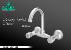 Robinet de lavabo Iconmy avec un matériau en laiton moderne et un jet d'eau fluide, adapté aux zones de lavage et à un usage régulier - Product Image 6