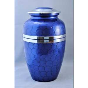 Venta caliente Urnas de cremación de aluminio para adultos Mascotas Hecho a mano Funeral Memorial Recuerdo India - Product Image 3