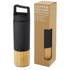 Bolsa de transporte sostenible de bambú para botellas de agua caliente, ecológica, termo. - Product Image 2