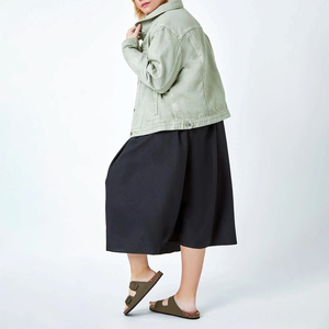 Veste en jean à manches longues pour femme de bonne qualité, taille plus, streetwear d'extérieur, respirante, rembourrée en coton, saison d'hiver 2025 - Product Image 2