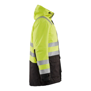 Chaqueta de Trabajo Impermeable, Transpirable, de Poliéster, con Múltiples Bolsillos, Paneles Reflectantes, Ajuste Cómodo, Ideal para Exteriores - Product Image 5