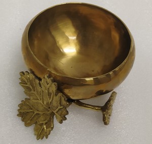 Cuenco para servir con diseño de flores de lujo de tendencia para el hogar, Hotel, restaurantes, vajilla, mesa, Color dorado, cuencos para servir de latón y acero - Product Image 6