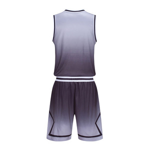 Uniforme de basket-ball pour hommes Slim Fit Concevez votre propre équipe Portez l'uniforme de basket-ball pour hommes à séchage rapide - Product Image 3
